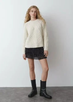 Mujer Brownie Spain Faldas-Falda Corta Cuatro Volantes
