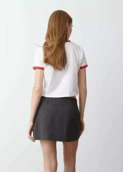 Mujer Brownie Spain Faldas-Falda Mini Tablas Raya Diplomatica