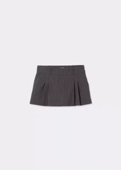 Mujer Brownie Spain Faldas-Falda Mini Tablas Raya Diplomatica
