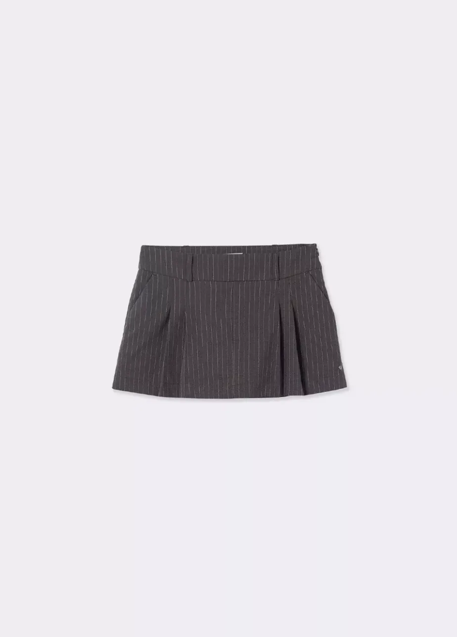 Mujer Brownie Spain Faldas-Falda Mini Tablas Raya Diplomatica