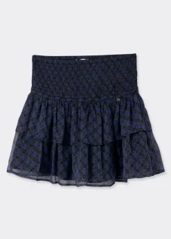 Mujer Brownie Spain Faldas-Falda Volantes Cintura Smock