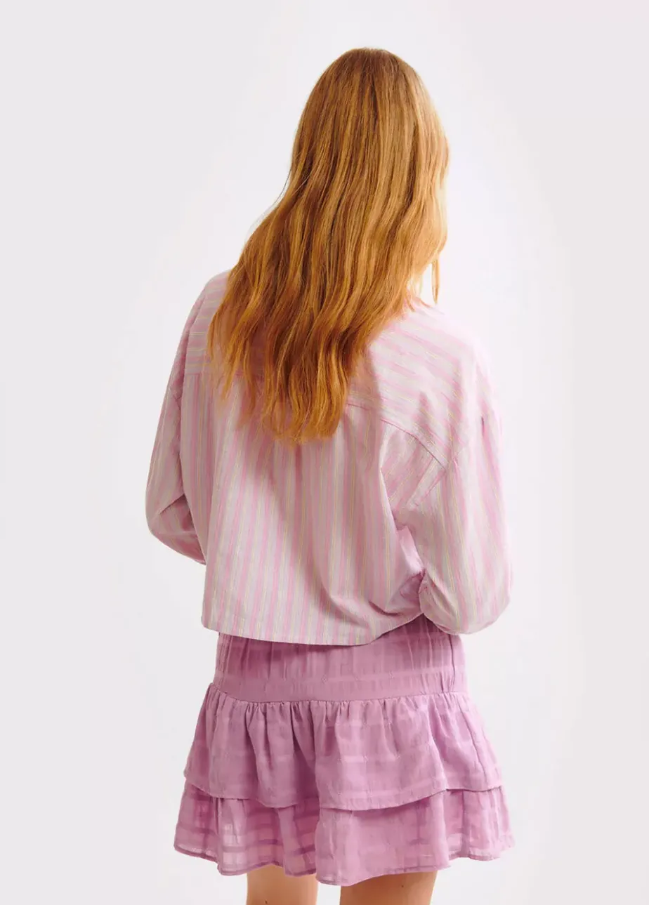 Mujer Brownie Spain Faldas-Falda Volantes Textura