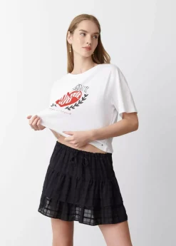 Mujer Brownie Spain Faldas-Falda Volantes Textura