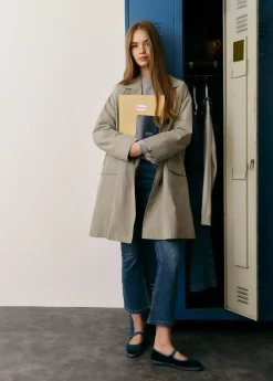 Mujer Brownie Spain Abrigos Y Chaquetas-Gabardina Nylon