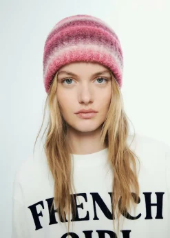 Mujer Brownie Spain Otros Accesorios-Gorro Rayas Space Dye