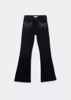 Mujer Brownie Spain Jeans-Jeans Campana Tachas