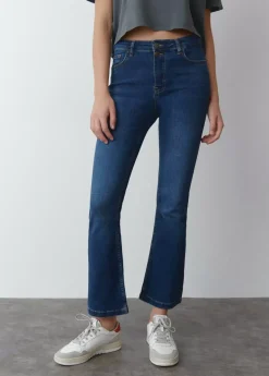 Mujer Brownie Spain Jeans-Jeans Flare Cropped