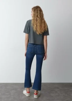 Mujer Brownie Spain Jeans-Jeans Flare Cropped