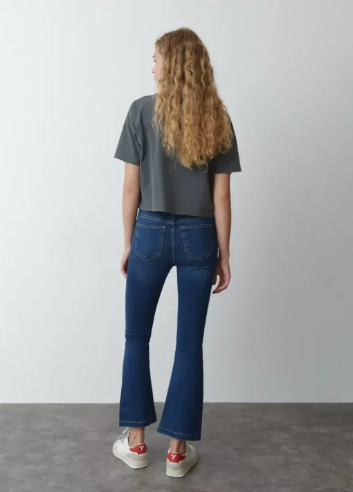 Mujer Brownie Spain Jeans-Jeans Flare Cropped