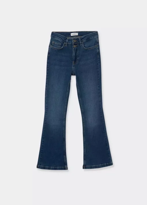 Mujer Brownie Spain Jeans-Jeans Flare Cropped