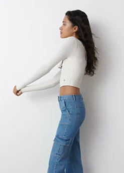 Mujer Brownie Spain Jeans-Jeans Recto Cargo