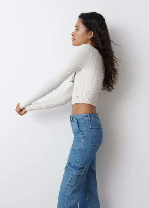 Mujer Brownie Spain Jeans-Jeans Recto Cargo