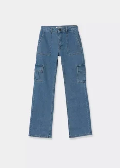 Mujer Brownie Spain Jeans-Jeans Recto Cargo