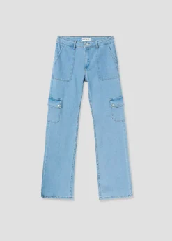 Mujer Brownie Spain Jeans-Jeans Recto Cargo