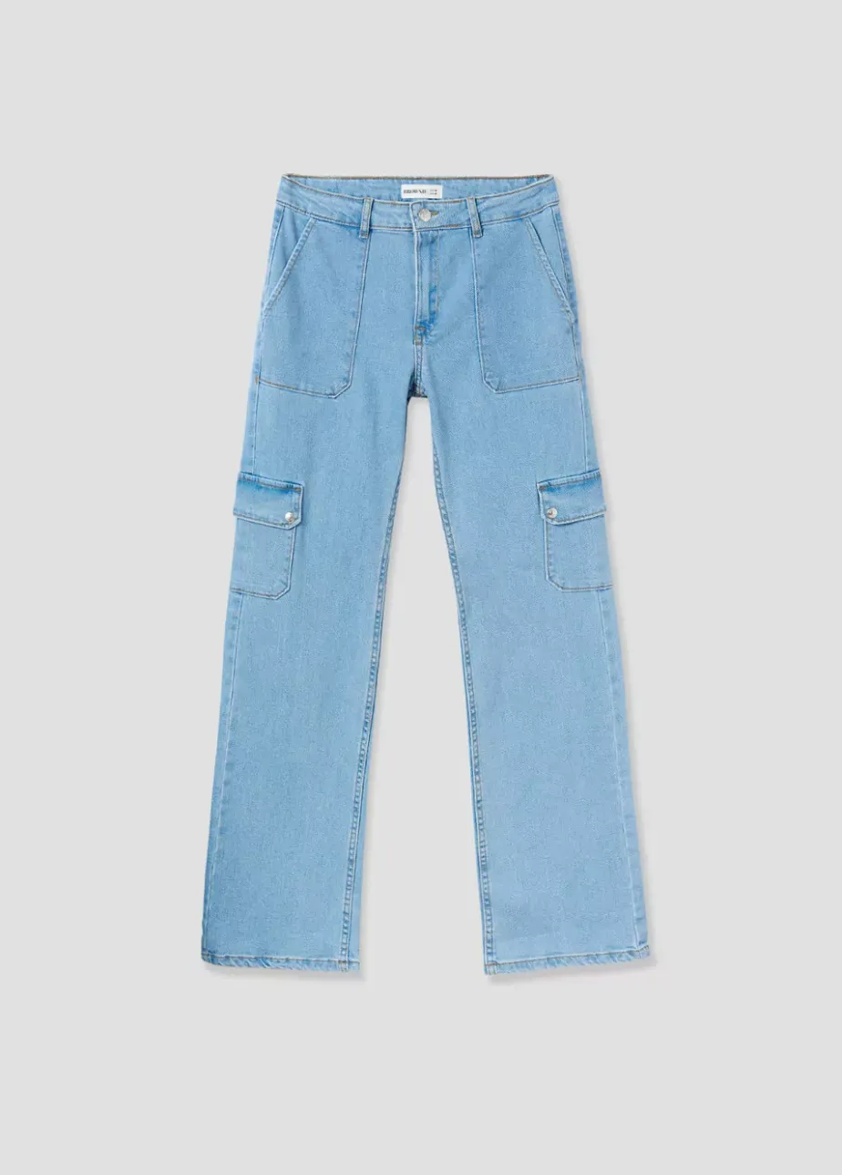Mujer Brownie Spain Jeans-Jeans Recto Cargo