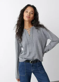 Mujer Brownie Spain Jerséis-Jersey Cuerdas Punto Fino