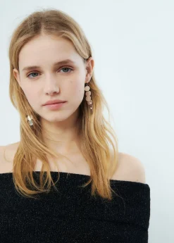 Mujer Brownie Spain Jerséis-Jersey Hombros Descubiertos