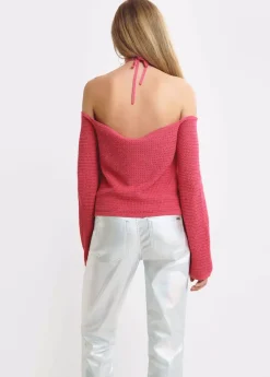 Mujer Brownie Spain Jerséis-Jersey Tiras Cuello Punto