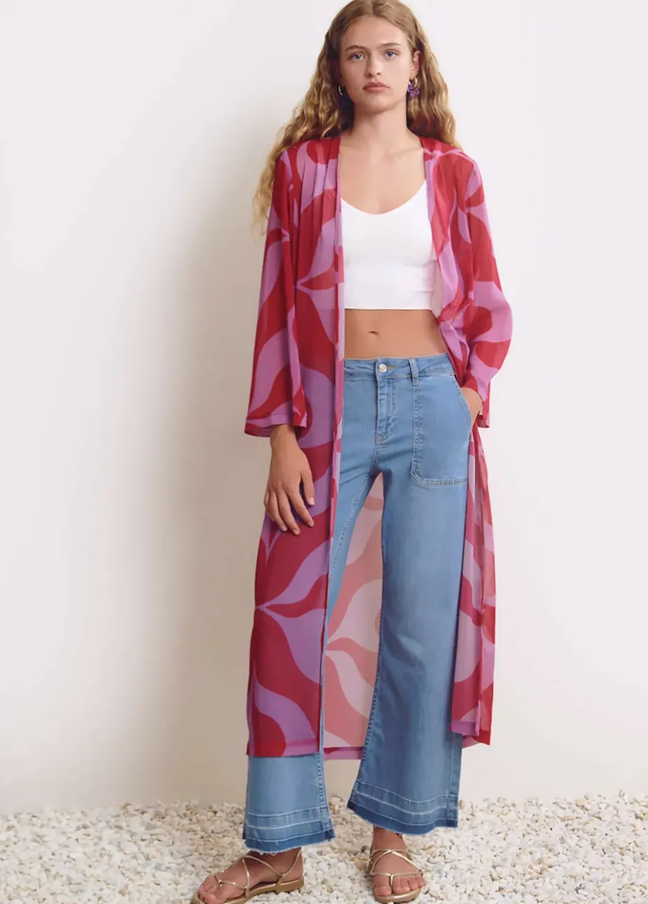 Mujer Brownie Spain Camisas Y Blusas-Kaftan Estampado