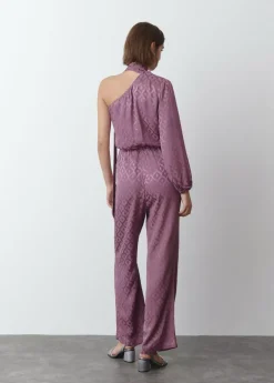 Mujer Brownie Spain Vestidos-Mono Asimetrico Jacquard