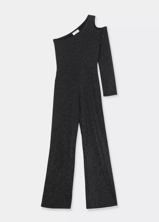 Mujer Brownie Spain Vestidos-Mono Cut Out Tejido Hilo Metalizado