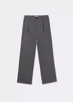 Mujer Brownie Spain Pantalones-Pantalon Ancho Pinzas
