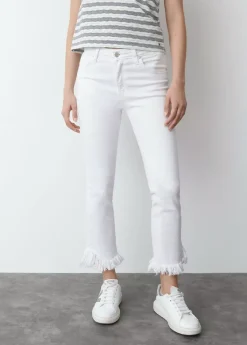Mujer Brownie Spain Pantalones-Pantalon Bajo Desflecado