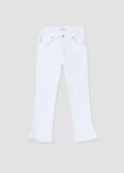 Mujer Brownie Spain Pantalones-Pantalon Bajo Desflecado