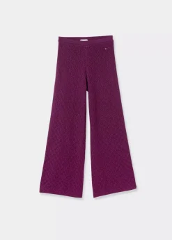 Mujer Brownie Spain Pantalones-Pantalon Calado Punto
