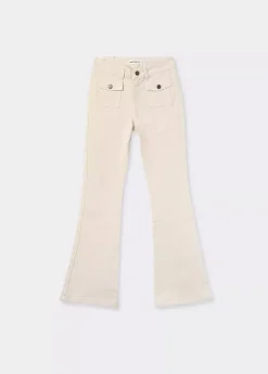 Mujer Brownie Spain Pantalones-Pantalon Campana Bolsillos Frontales