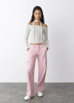 Mujer Brownie Spain Pantalones-Pantalon Culotte Cargo