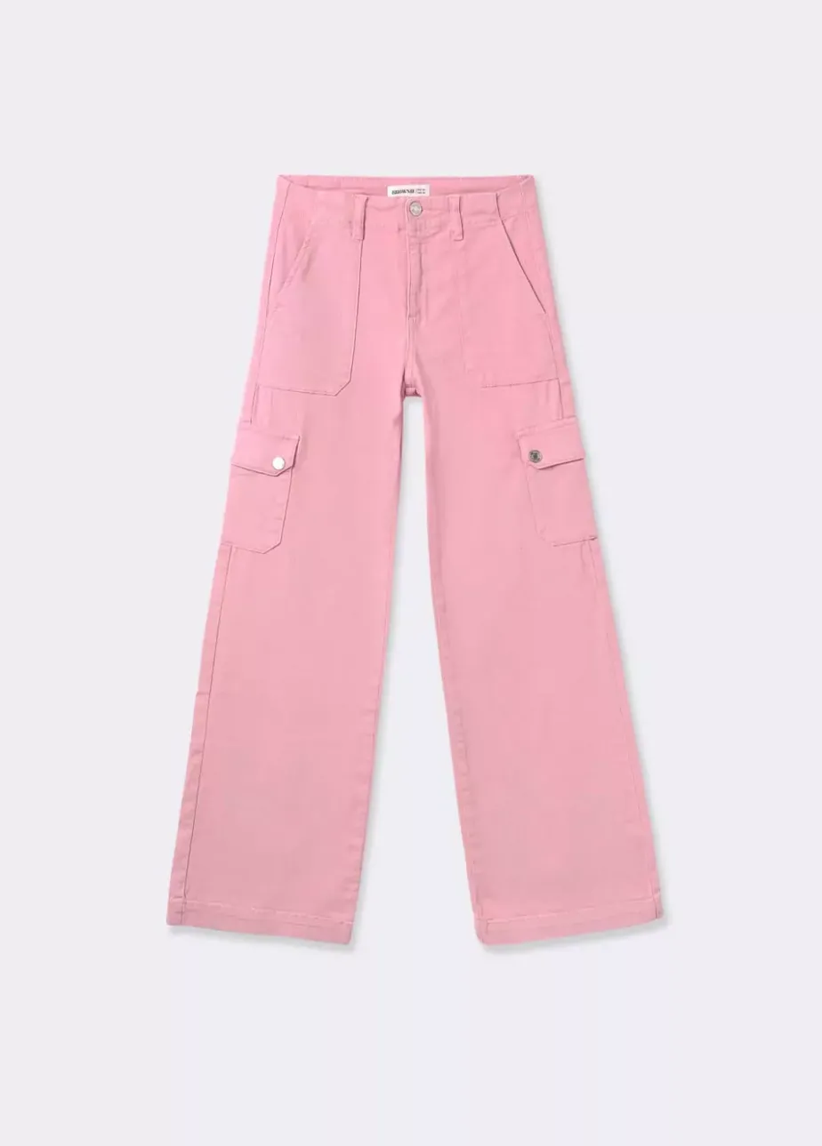 Mujer Brownie Spain Pantalones-Pantalon Culotte Cargo