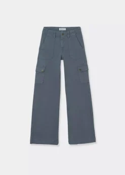 Mujer Brownie Spain Pantalones-Pantalon Culotte Cargo