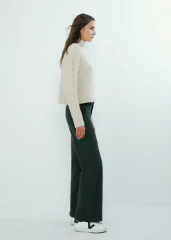 Mujer Brownie Spain Pantalones-Pantalon Culotte Con Bolsillos Frontales