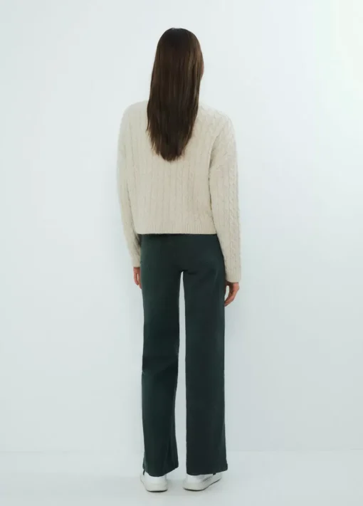 Mujer Brownie Spain Pantalones-Pantalon Culotte Con Bolsillos Frontales