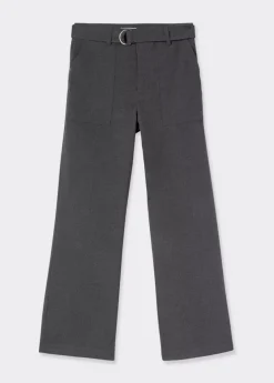 Mujer Brownie Spain Pantalones-Pantalon Recto Con Cinturon