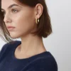 Mujer Brownie Spain Otros Accesorios-Pendiente Aro Trenza