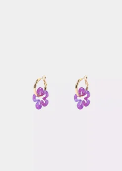 Mujer Brownie Spain Otros Accesorios-Pendiente Flor Resina