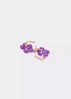 Mujer Brownie Spain Otros Accesorios-Pendiente Flor Resina