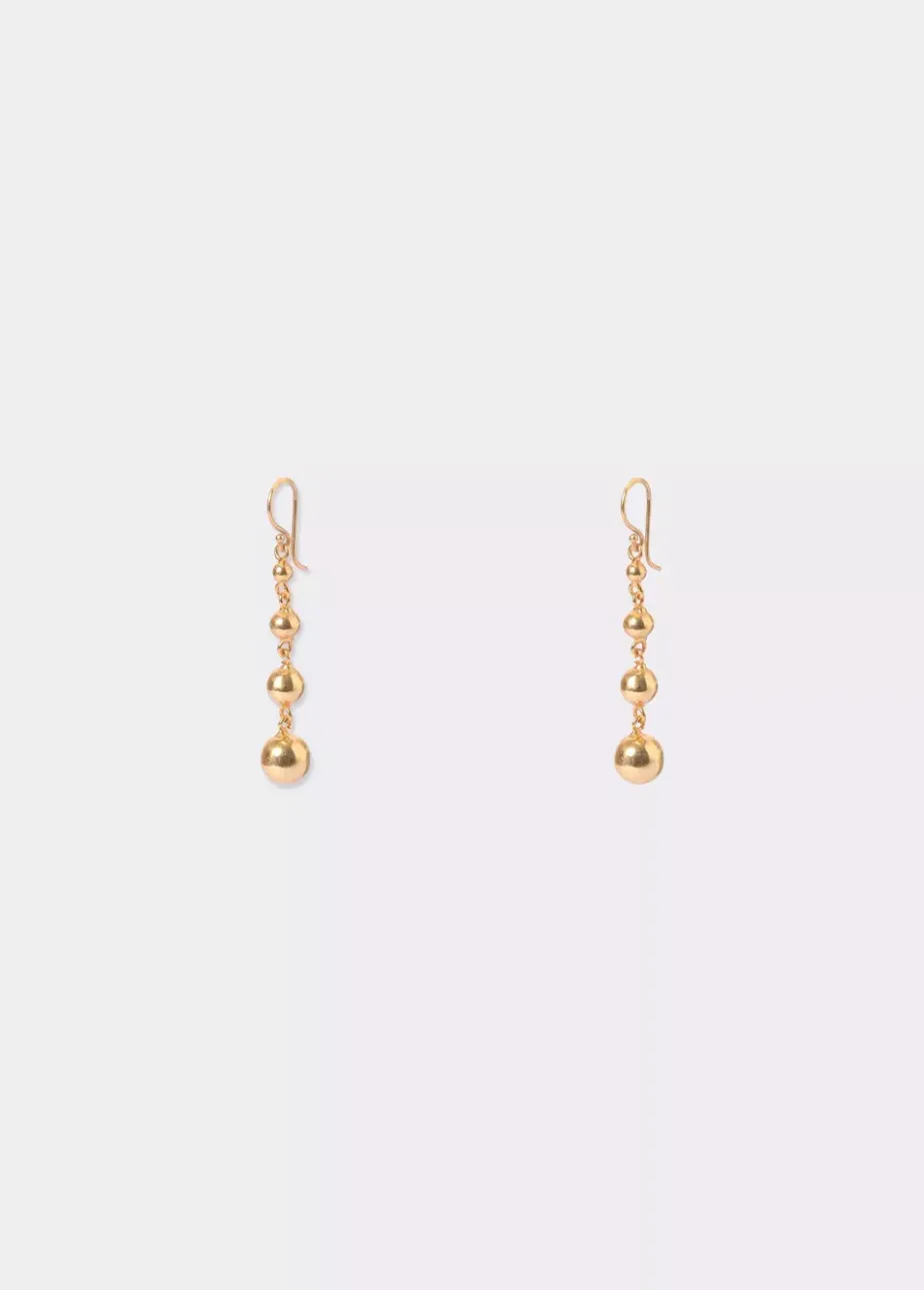 Mujer Brownie Spain Otros Accesorios-Pendientes Largos Bolitas