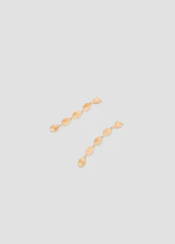 Mujer Brownie Spain Otros Accesorios-Pendientes Largos Cinco Chapas Ovaladas