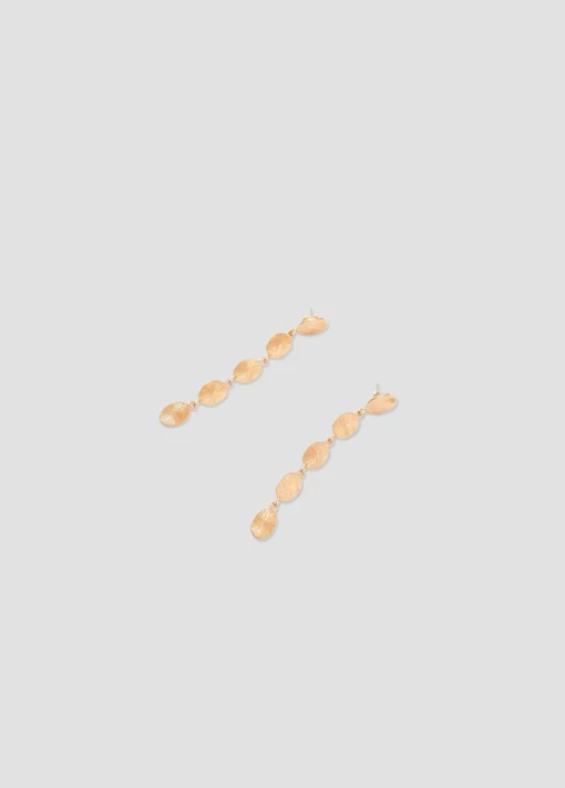 Mujer Brownie Spain Otros Accesorios-Pendientes Largos Cinco Chapas Ovaladas