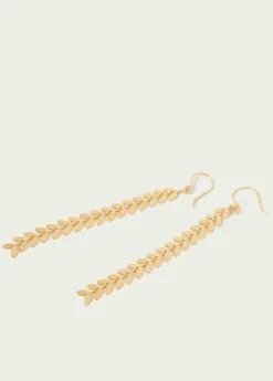 Mujer Brownie Spain Otros Accesorios-Pendientes Largos Hojitas