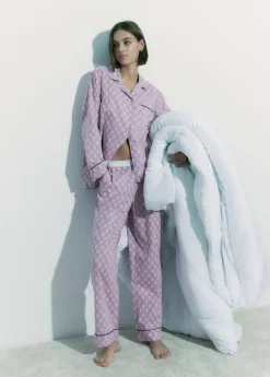 Mujer Brownie Spain Intimates-Pijama Largo Estampado