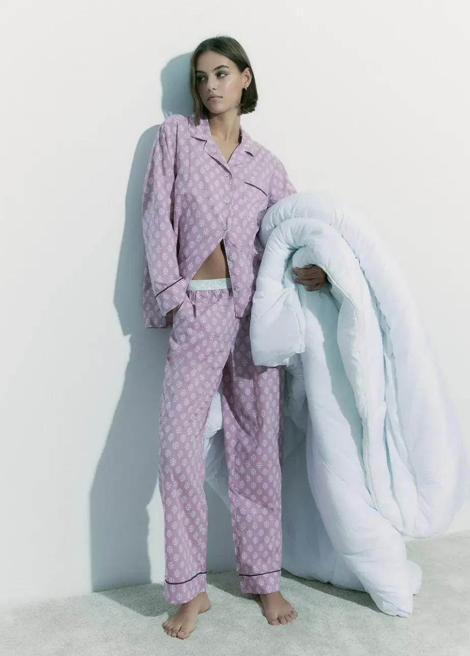 Mujer Brownie Spain Intimates-Pijama Largo Estampado