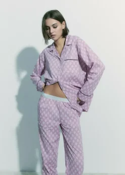Mujer Brownie Spain Intimates-Pijama Largo Estampado