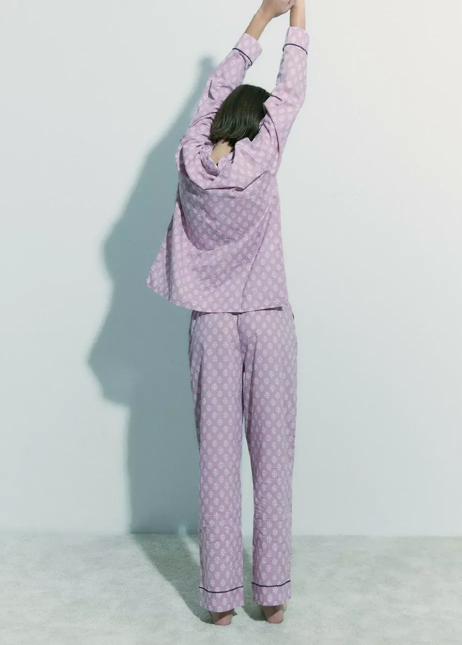 Mujer Brownie Spain Intimates-Pijama Largo Estampado