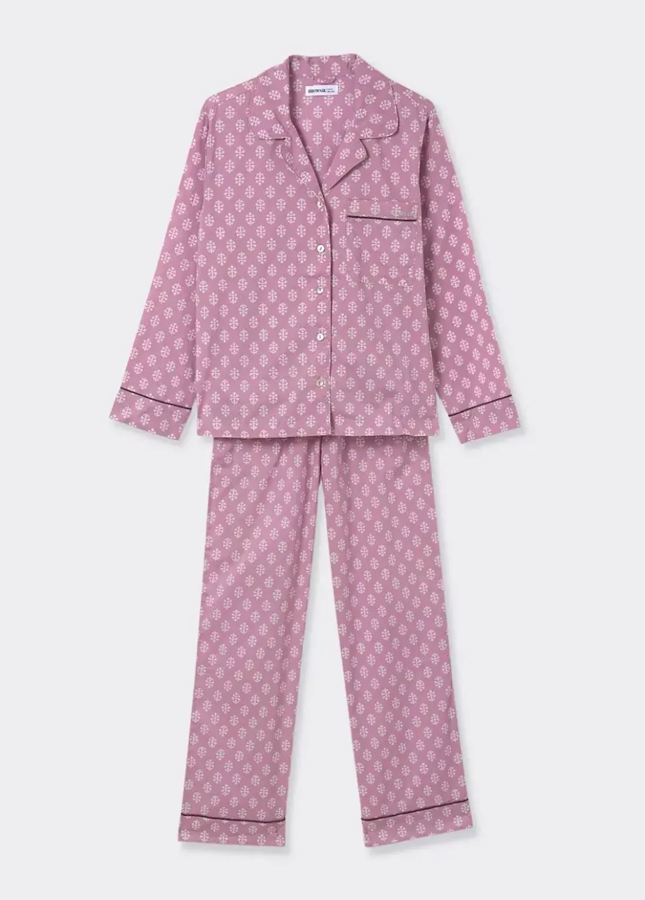 Mujer Brownie Spain Intimates-Pijama Largo Estampado