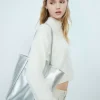 Mujer Brownie Spain Bolsos-Shopper Metalizado