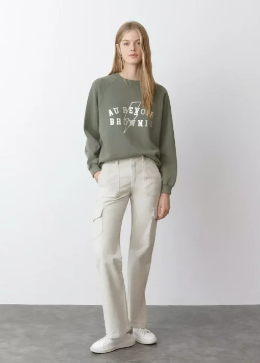 Mujer Brownie Spain Sudaderas-Sudadera Au Revoir Foil Rayo